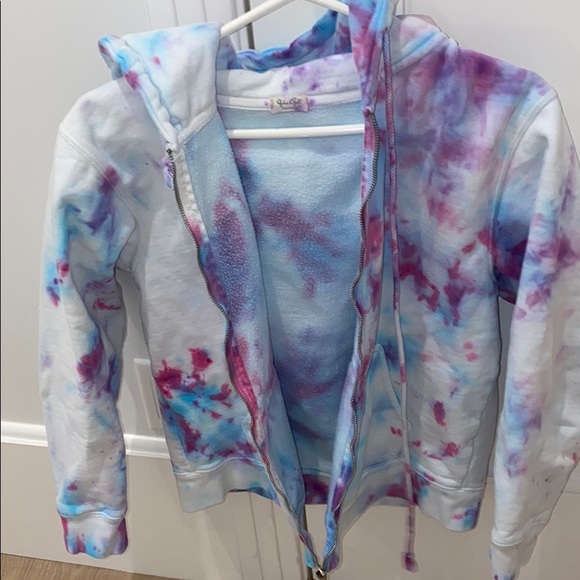 Tie dye john galt/brandy melville hoodie - Picture 2 of 3